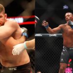 Michael Bisping (L), Jamahal Hill (R)