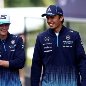 25 07 2024, xsvx, Motorsport FIA Formula 1, Belgian Grand Prix 2024 emspor, v l Logan Sargeant Williams Racing starting number 02 Alexander Albon Williams Racing starting number 23