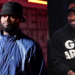 Zion Williamson (L) and Gilbert Arenas (R)