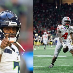 Geno Smith and Jeremiah Smith