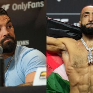 Mike Perry (L), Belal Muhammad (R)