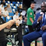 Bill Walton and Shaquille O'Neal