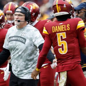 Dan Quinn and Jayden Daniels