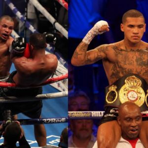 Chris Eubank Jr. (L), Connor Benn (R)