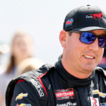 May 6, 2023; Kansas City, Kansas, USA; NASCAR Truck Series driver Kyle Busch (51) during Truck Series practice and qualifying at Kansas Speedway. Mandatory Credit: Mike Dinovo-Imagn Images