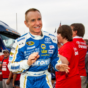 Apr 27, 2013; Richmond, VA, USA; Sprint Cup Series driver Mark Martin (55) before the Toyota Owners 400 at Richmond International Raceway. Mandatory Credit: Peter Casey-Imagn Images
