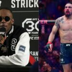 Israel Adesanya (L), Robert Whittaker (R)