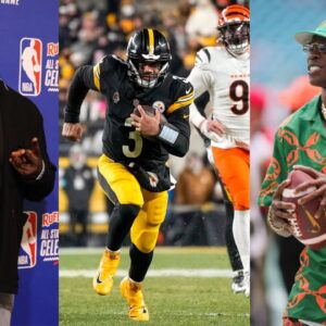 Shannon Sharpe, Russell Wilson and Chad Johnson