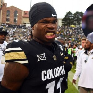 Travis Hunter and Deion Sanders