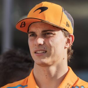 8.December.2024; Oscar Piastri of Australia and McLaren F1 Team during drivers parade Formula One Abu Dhabi GP Abu Dhabi Yas Marina Circuit United Arab Emirates
