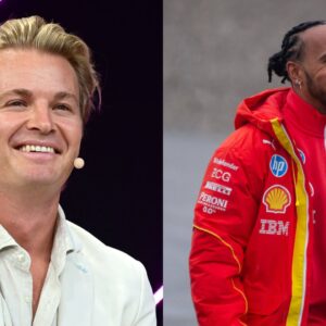 Nico Rosberg (L) and Lewis Hamilton (R)