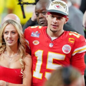 Brittany and Patrick Mahomes