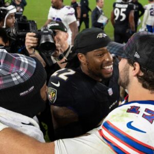 Lamar Jackson and Josh Allen