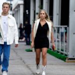 Liam Lawson Visa Cash App RB Formula One Team Racing Bulls, New Zealand, 30 with Hannah Michele St John USA, Medical Student