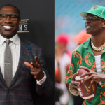 Shannon Sharpe (L) and Chad Johnson (R)