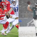 Patrick Mahomes and Jalen Hurts