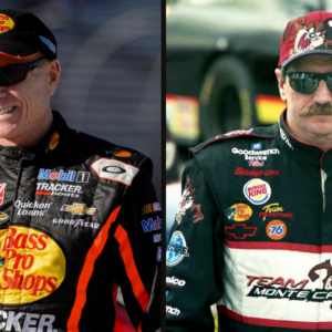 Mark Martin (R) and Dale Earnhardt Sr. (L) Image Credits: Imagn.