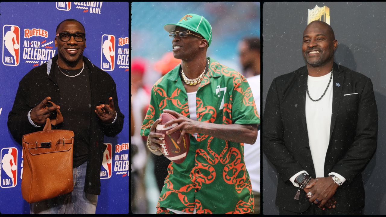 Shannon Sharpe, Chad Johnson and Marcellus Wiley