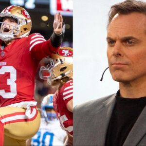 San Francisco 49ers QB Brock Purdy, Colin Cowherd - USA TODAY