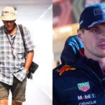 Peter van Egmond (L) and Max Verstappen (R)