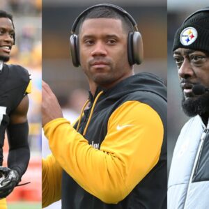 George Pickens, Russell Wilson, and Mike Tomlin