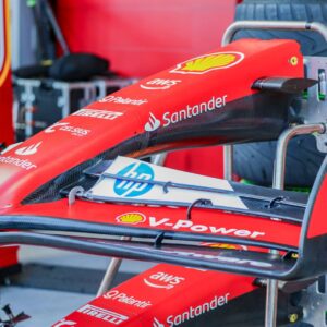 Scuderia Ferrari front wing Formula 1 GP Las Vegas USA Thursday, 21 11 2024