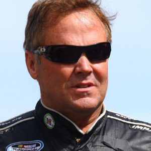 Mar 1, 2014; Avondale, AZ, USA; NASCAR Nationwide Series driver Mike Wallace during the Blue Jeans Go GreenTM 200 at Phoenix International Raceway. Mandatory Credit: Mark J. Rebilas-Imagn Images