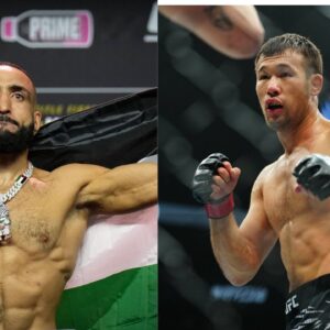 Belal Muhammad (L), Shavkat Rakhmonov (R)