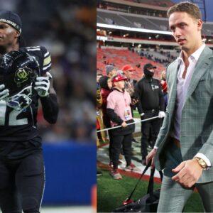 Travis Hunter and Carson Beck