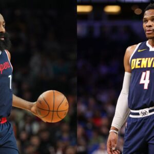 James Harden and Russell Westbrook