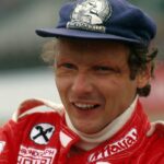 Niki Lauda (Austria Ferrari) optimistic Motorsport Grand Prix Men's Italian Grand Prix 1976, Formula 1 World Championship, F1, F, GP portrait Monza