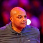 Phoenix Suns former player Charles Barkley in attendance at Footprint Center.