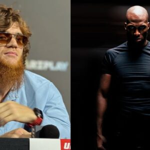 Sharaputdin Magomedov (L), Michael Page (R)