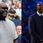 Shaquille O'Neal (L), Kevin Garnett (R)