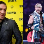 Conor McGregor (L), Logan Paul (R)