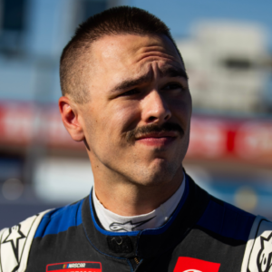 Nov 8, 2024; Avondale, Arizona, USA; NASCAR Truck Series driver Dean Thompson (5) during the NASCAR Truck Series championship race at Phoenix Raceway. Mandatory Credit: Mark J. Rebilas-Imagn Images