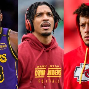 LeBron James, Jayden Daniels, and Patrick Mahomes