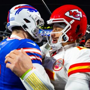 Patrick Mahomes and Josh Allen