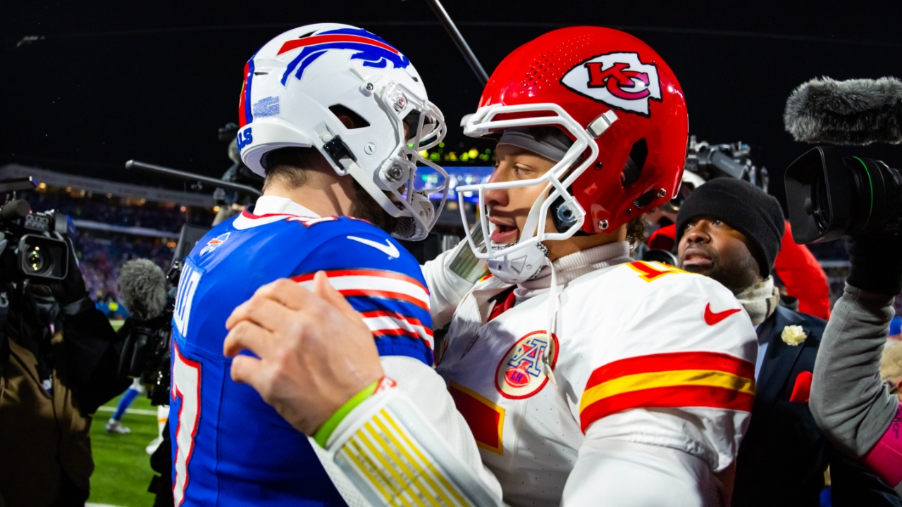 Patrick Mahomes and Josh Allen
