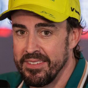 Fernando Alonso of Spain and Aston Martin Aramco F1 Team during Formula One Abu Dhabi GP