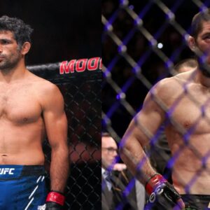Beneil Dariush (L), Islam Makhachev (R)