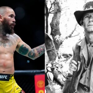 Marlon Vera (L), Crocodile Dundee (R)