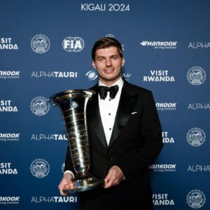 FIA AWARDS CEREMONY 2024 VERSTAPPEN Max, Red Bull Racing, FIA Formula 1, portrait during the 2024 FIA Awards Ceremony, on December 13, 2024 at BK Arena, in Kigali, Rwanda