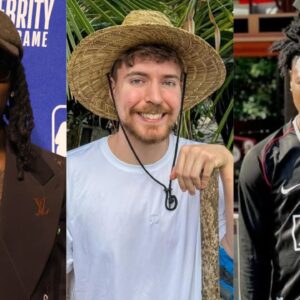 Kai Cenat, Mr. Beast, and IShowSpeed