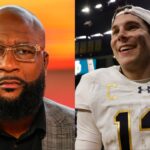 Marcus Spears, Notre Dame QB Riley Leonard