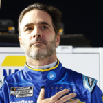 NASCAR Cup Series driver Jimmie Johnson (84) during qualifying at Daytona International Speedway.