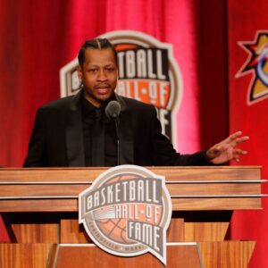 Allen Iverson Basketball: Hall of Fame Enshrinement