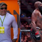 Joe Rogan (L), Jon Jones (R)