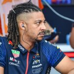 25th August 2023; Circuit Zandvoort, Zandvoort, North Holland, Netherlands; Formula 1 Heineken Dutch Grand Prix 2023; Free Practice Day; Oracle Red Bull Racing mechanic Calum Nicholas