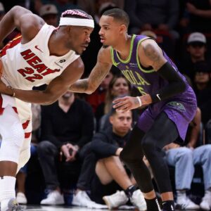 NBA: Jimmy Butler New Orleans Pelicans at Miami Heat
